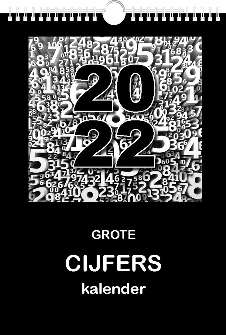 Uitgebreid Pef Geruststellen Castelli kalender grote cijfers week A4 jaarkalender 2023 bij Easy4Office